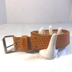 Men’s AWP 2 Inch Classic Tan Saddle Leather Adjustable Padded Work Belt